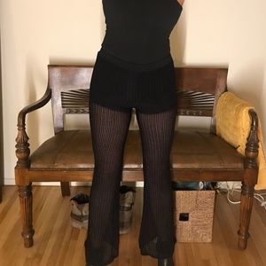 SOLD!!! Sexy black mesh shorts-pants - Forever21